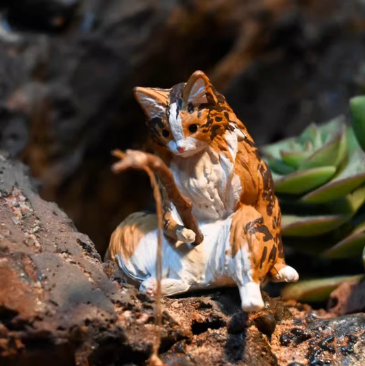 japanese gashapon brown fishing cat