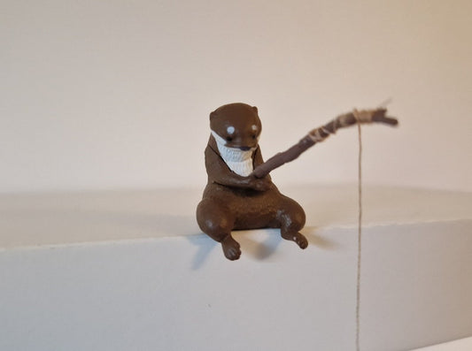 Japanese Gashapon Fishing Otter π¬π§ UK delivery ONLY