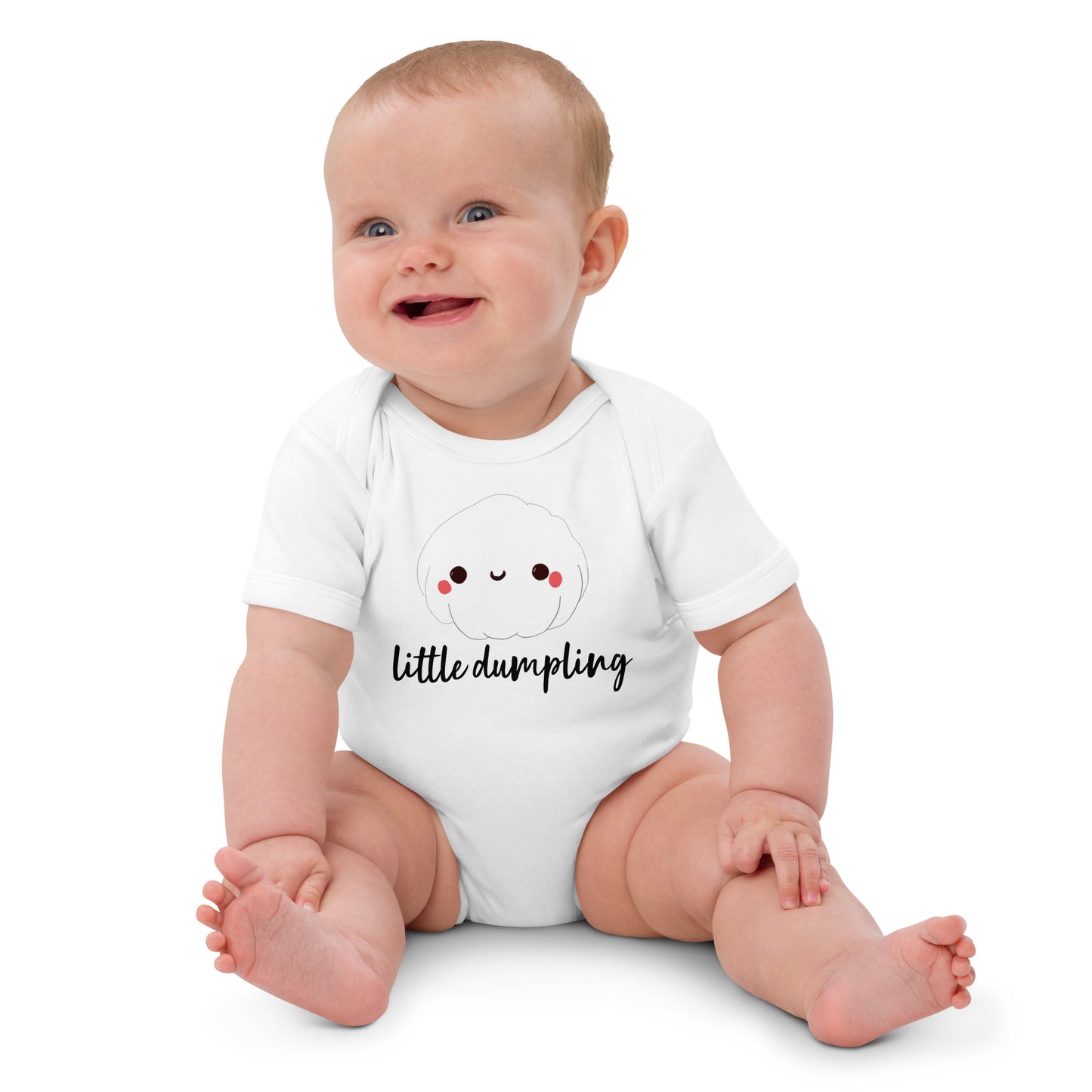 dumpling baby bodysuit