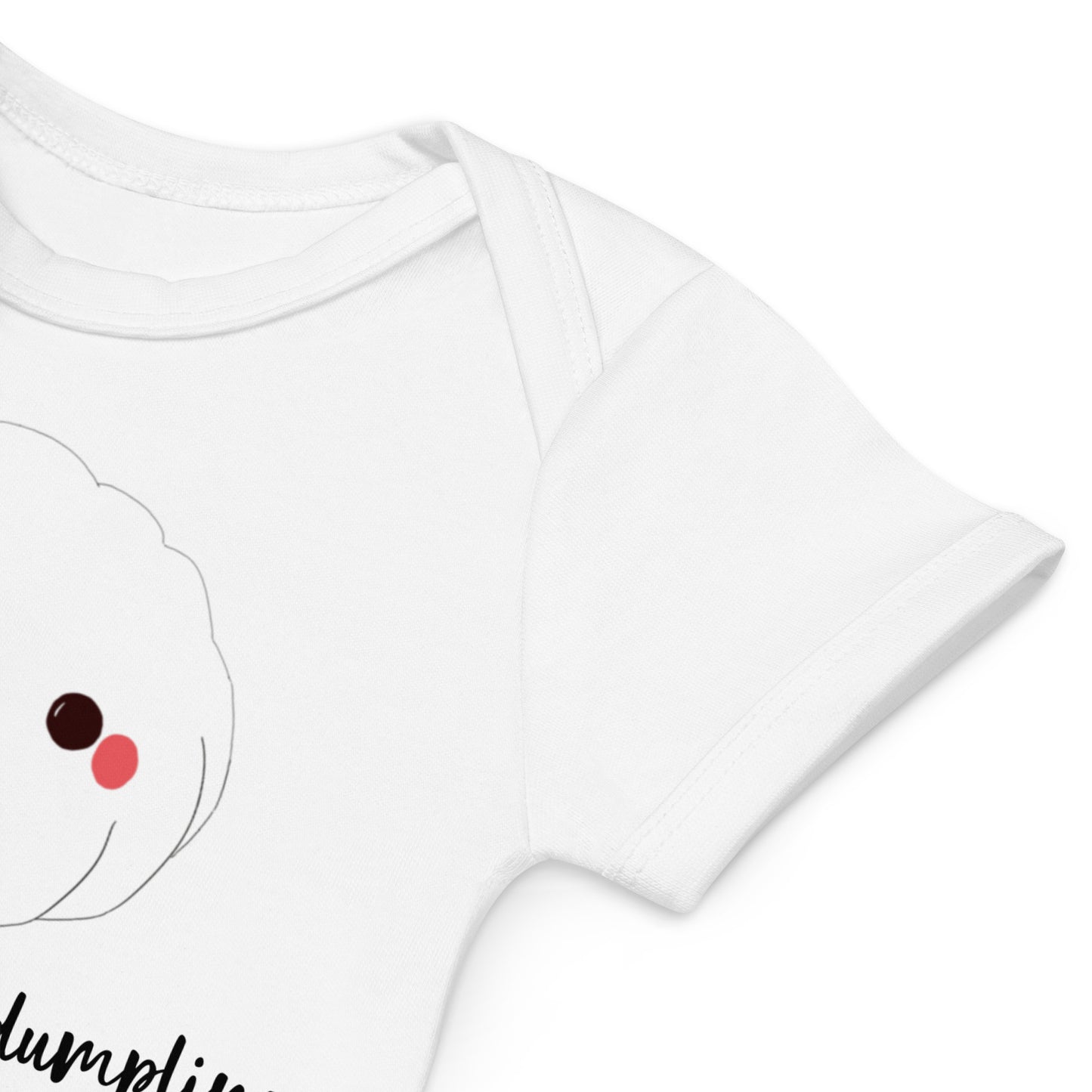 Mummy's Little Dumpling Organic cotton baby bodysuit