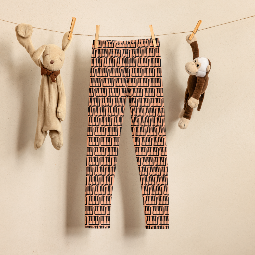 🎶 Keyboard Comfort Leggings for Kids 🎶