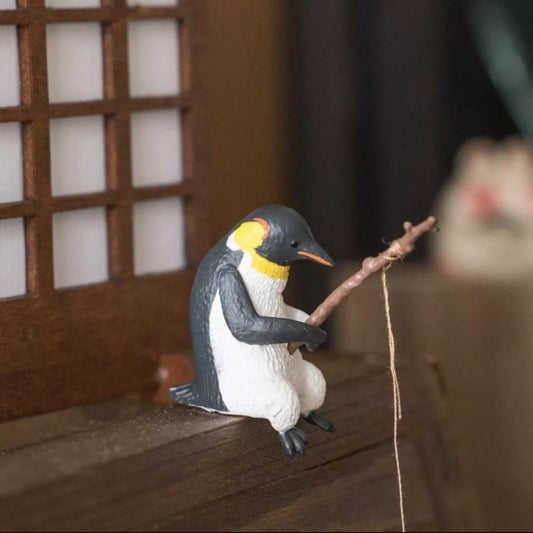 Japanese Gashapon Fishing Penguin 🇬🇧 UK delivery ONLY